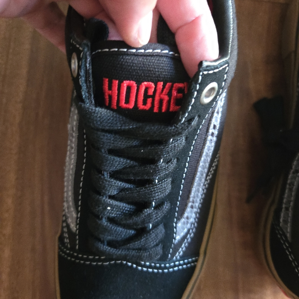 Vans Skate Old Skool Hockey Collab Women Size 9 Black Grey 022026 - Picture 7 of 10